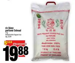 Super C riz blanc parfumé Oxhead offer