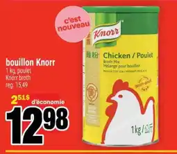 Super C bouillon Knorr offer