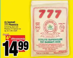 Super C riz basmati 777 Phoenicia offer