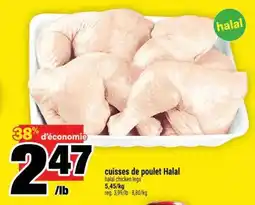 Super C cuisses de poulet Halal offer