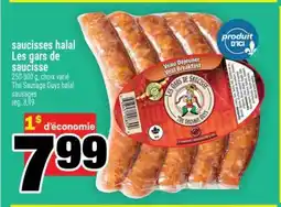 Super C saucisses halal Les gars de saucisse offer