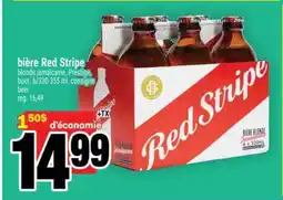 Super C bière Red Stripe offer