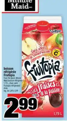 Super C boisson réfrigérée Fruitopia offer