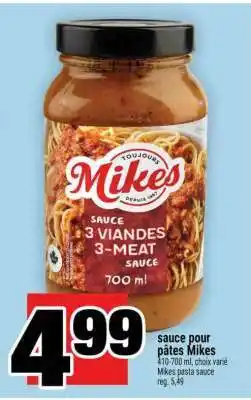 Super C SAUCE POUR PÂTES MIKES offer