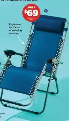 Real Canadian Superstore Reclining chair offer