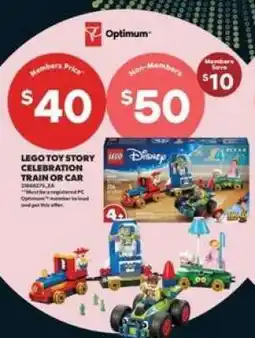 Real Canadian Superstore LEGO Toy Story Celebration Train or Car offer