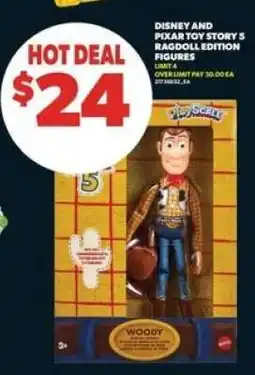 Real Canadian Superstore Disney and Pixar Toy Story 5 Ragdoll Edition Figures offer