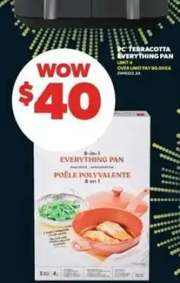 Real Canadian Superstore PC Terracotta Everything Pan offer