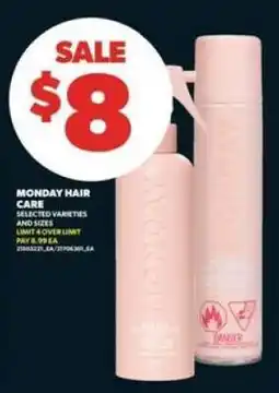Real Canadian Superstore MONDAY Hair Care offer