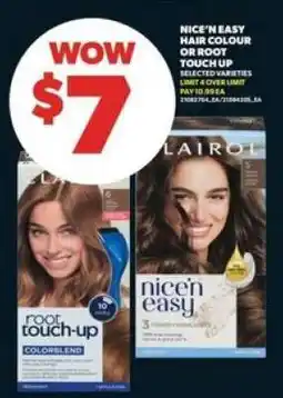 Real Canadian Superstore NICE'N EASY HAIR COLOUR or ROOT TOUCH-UP offer