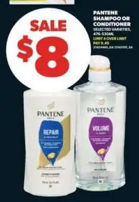 Real Canadian Superstore PANTENE SHAMPOO OR CONDITIONER offer