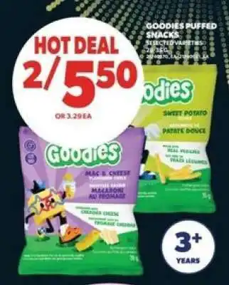 Real Canadian Superstore Goodies Puffed Snacks offer