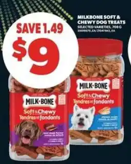Real Canadian Superstore Milkbone Soft & Chewy Dog Treats offer