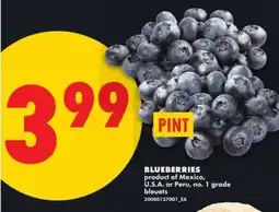 No Frills Blueberries offer