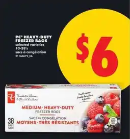 No Frills PC Heavy Duty Freezer Bags offer