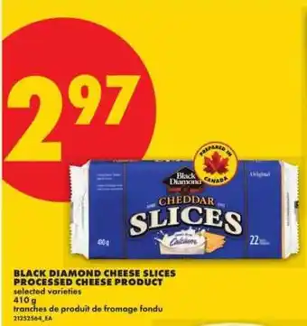 No Frills Black Diamond Cheese Slices offer