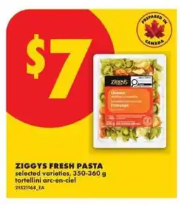 No Frills ZIGGYS FRESH PASTA offer