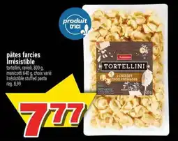 Super C PÂTES FARCIÈS IRRÉSISTIBLE offer