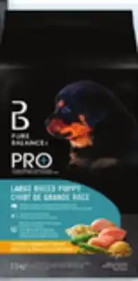 Walmart Pure Balance Pro+ Dry dog food offer
