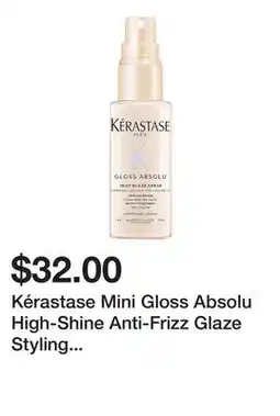 Sephora Kérastase Mini Gloss Absolu High-Shine Anti-Frizz Glaze Styling Cream for Medium to Thick Hair offer