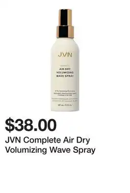 Sephora JVN Complete Air Dry Volumizing Wave Spray offer