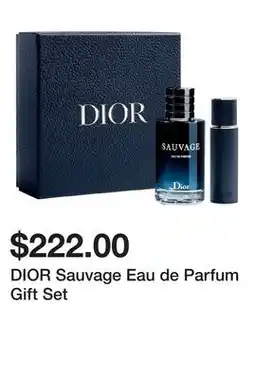 Sephora DIOR Sauvage Eau de Parfum Gift Set offer