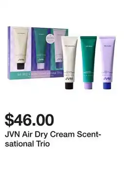 Sephora JVN Air Dry Cream Scent-sational Trio offer