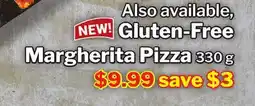 M & M Food Market Gluten-Free Margherita Pizza offer