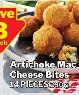 M & M Food Market Artichoke Mac & Cheese Bites offer