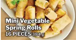 M & M Food Market Mini Vegetable Spring Rolls offer