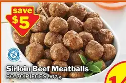 M & M Food Market Sirloin Beef Meatballs offer