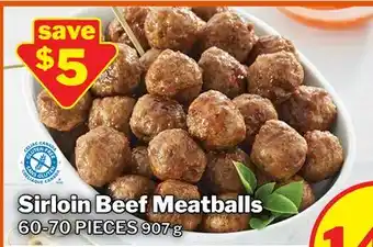 M & M Food Market Sirloin Beef Meatballs offer