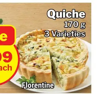 M & M Food Market Quiche Florentine offer