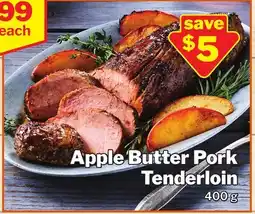 M & M Food Market Apple Butter Pork Tenderloin offer