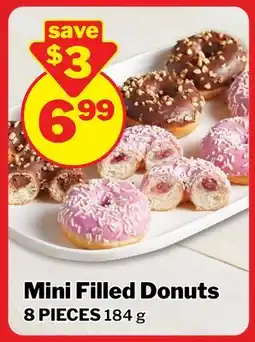 M & M Food Market Mini Filled Donuts offer