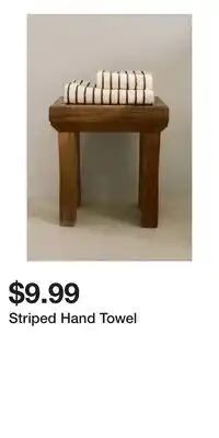 H&M Striped Hand Towel offer
