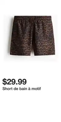 H&M Short de bain à motif offer