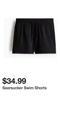H&M Seersucker Swim Shorts offer