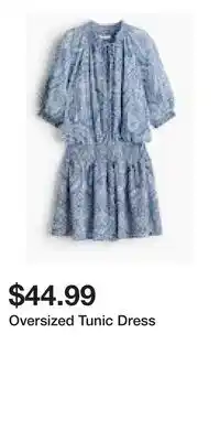 H&M Oversized Tunic Dress offer