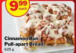 M & M Food Market Cinnamon Bun Pull-apart Bread offer