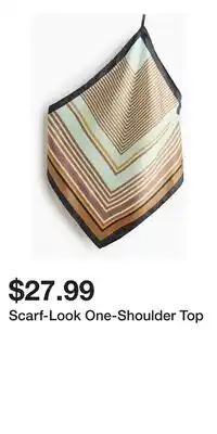 H&M Scarf-Look One-Shoulder Top offer