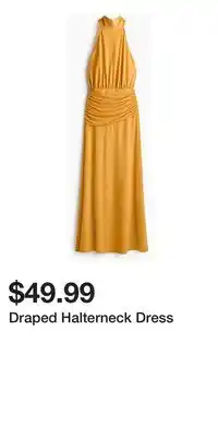 H&M Draped Halterneck Dress offer