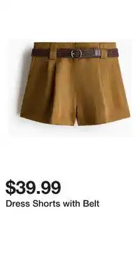 H&M Dress Shorts with Belt offer