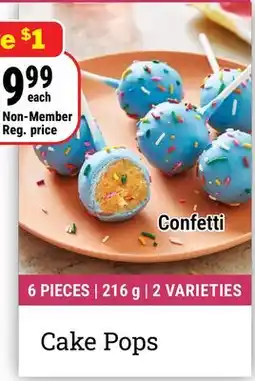 M & M Food Market Cake Pops offer