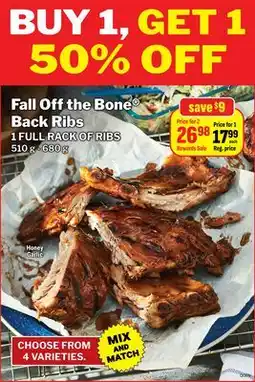 M & M Food Market Fall Off the Bone Back Ribs offer