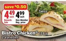 M & M Food Market Bistro Chicken Swiss offer