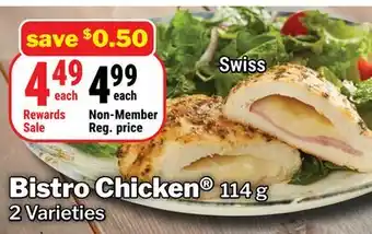 M & M Food Market Bistro Chicken Swiss offer