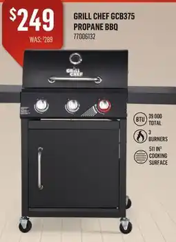 Canac GRILL CHEF GCB375 PROPANE BBQ offer