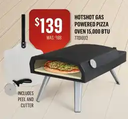Canac HOTSHOT GAS POWERED PIZZA OVEN 15,000 BTU offer