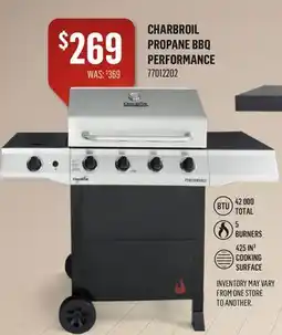Canac CHARBROIL PROPANE BBQ PERFORMANCE offer